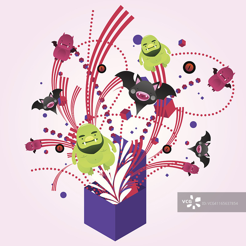 潘多拉的盒子图片素材