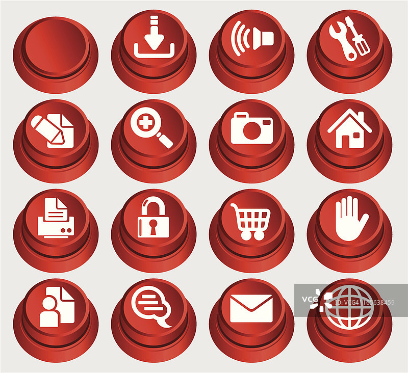 互联网按钮图片素材