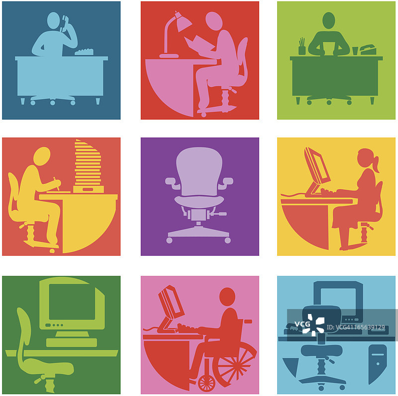 努力工作图片素材