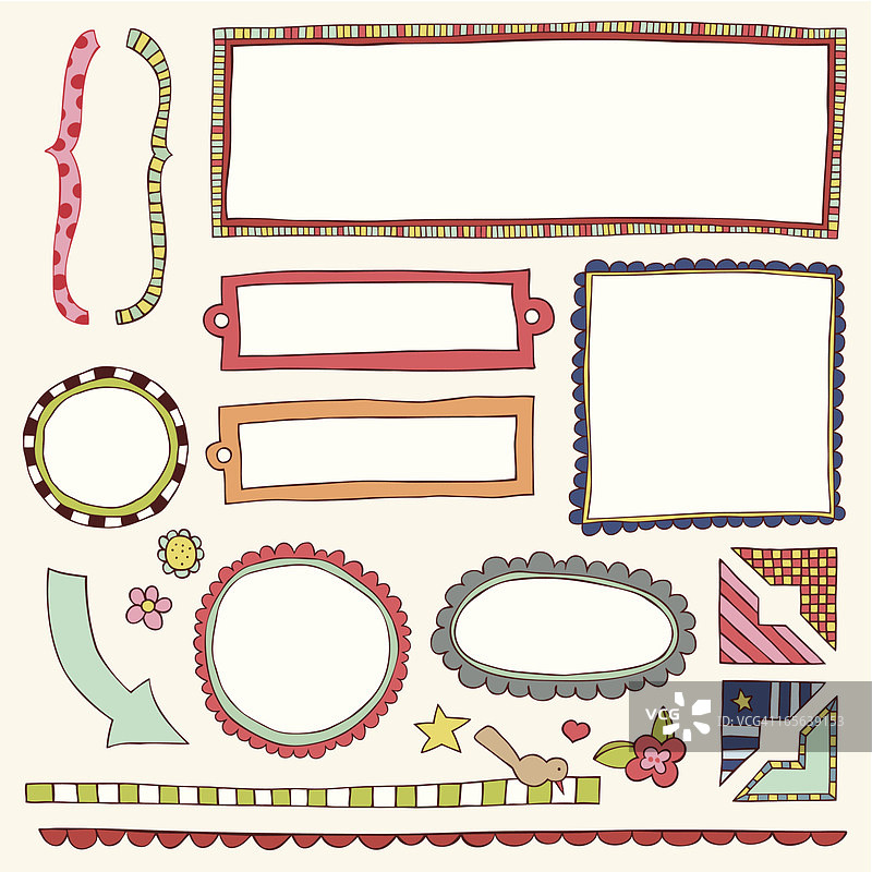 手绘元素图片素材