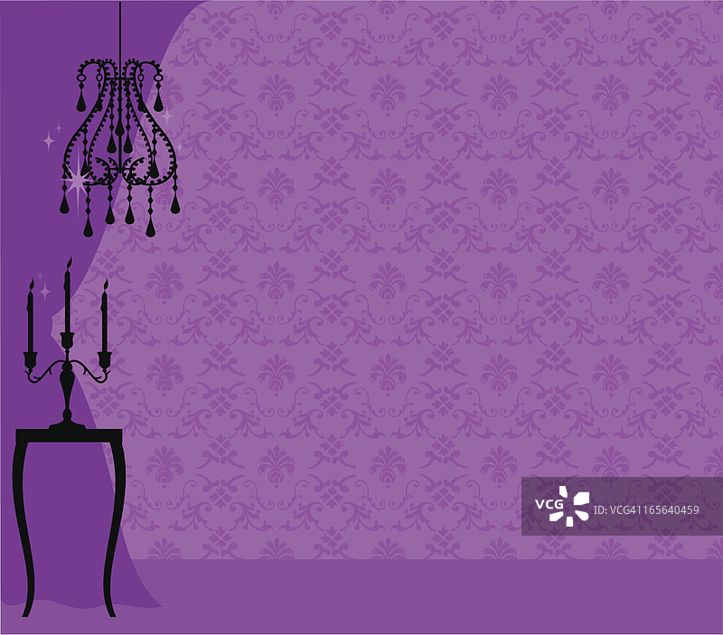 少女风室内设计图片素材