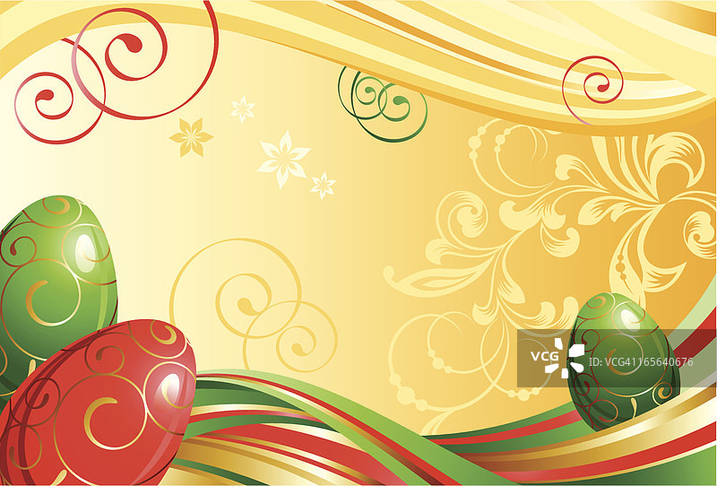复活节彩蛋背景图片素材