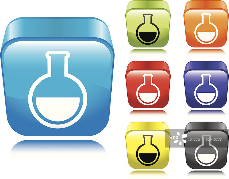 实验烧杯图标图片素材
