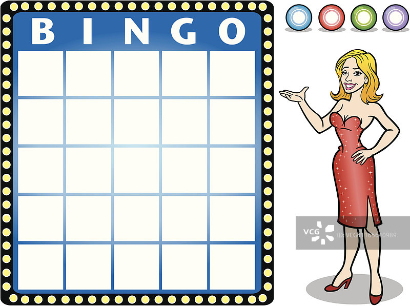 宾果卡奖励图片素材