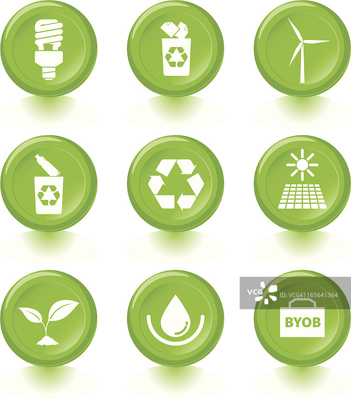 环保意识图标图片素材