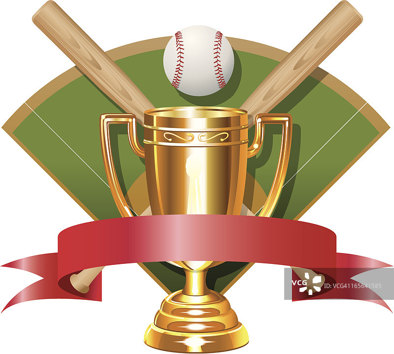 棒球奖杯图片素材