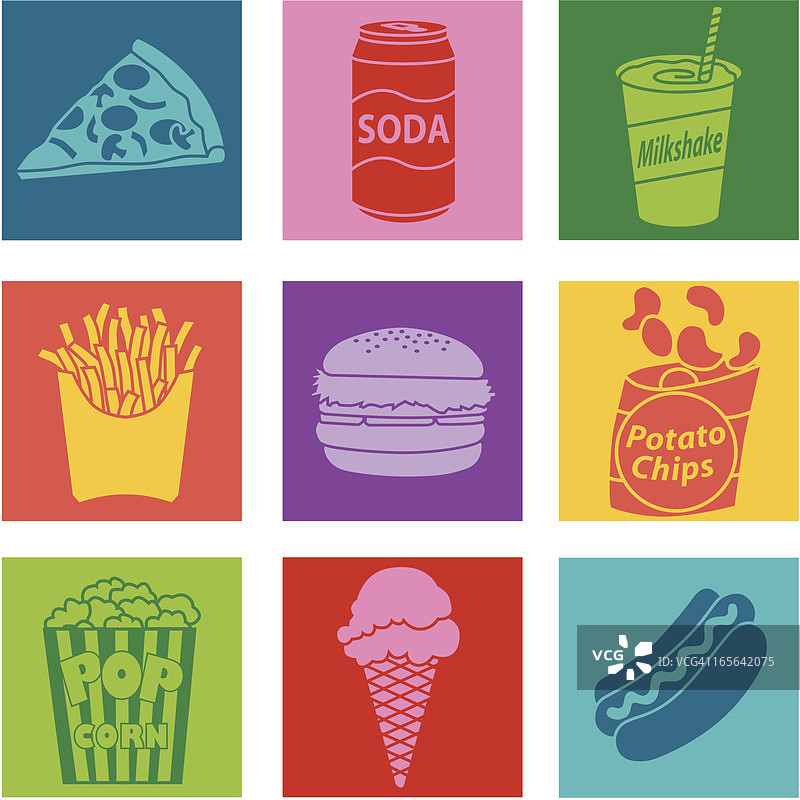 垃圾食品图片素材