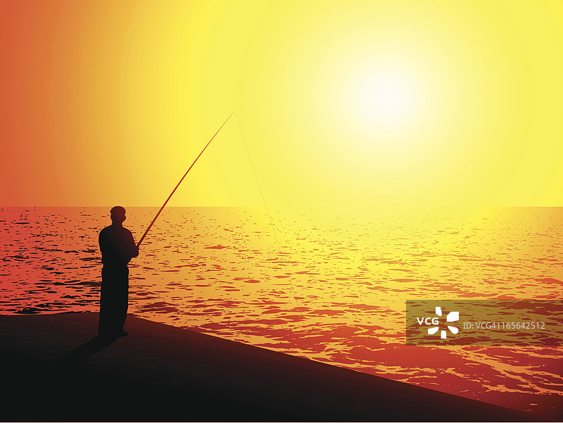 渔夫图片素材