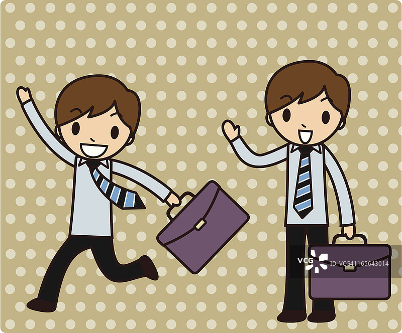 快乐的商人图片素材