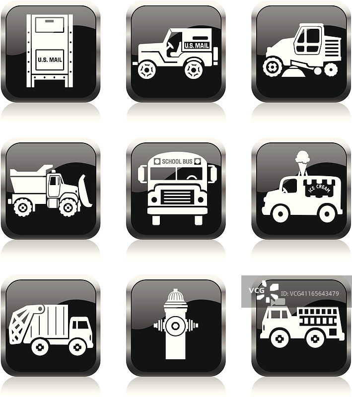 交通运输图标图片素材