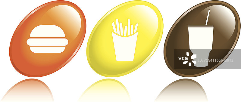 快餐图标图片素材