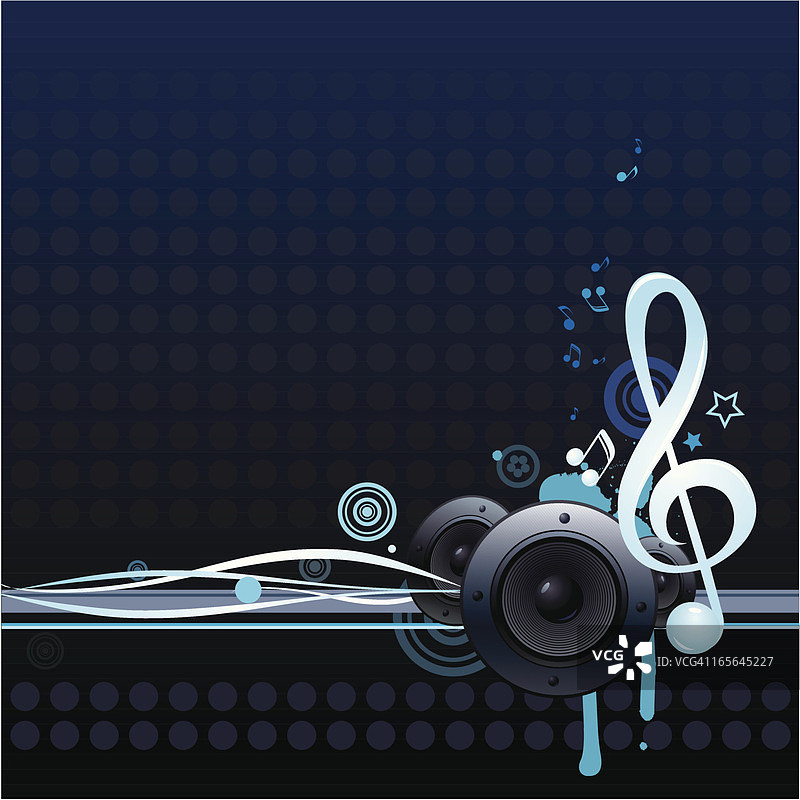 音乐波浪背景图片素材