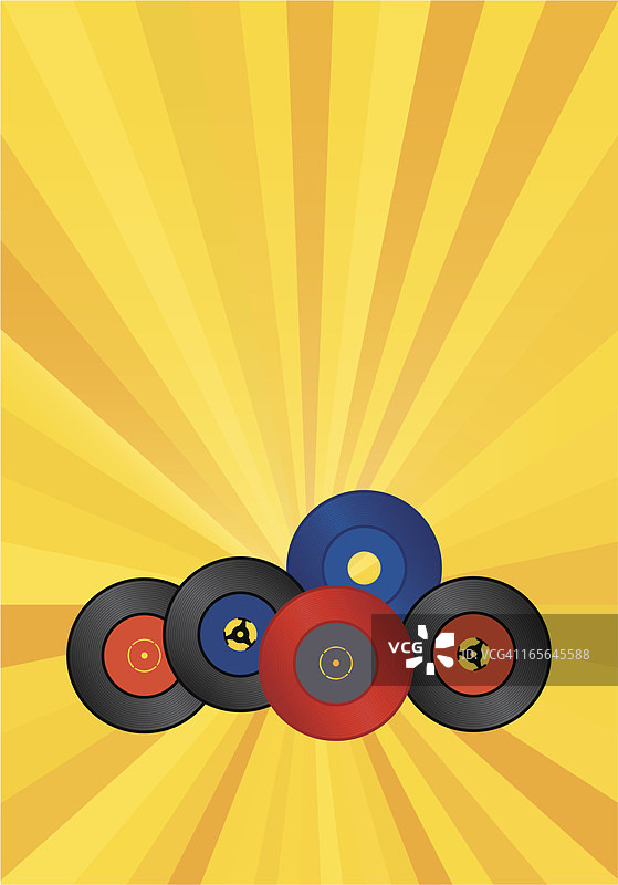 黑胶唱片背景图片素材