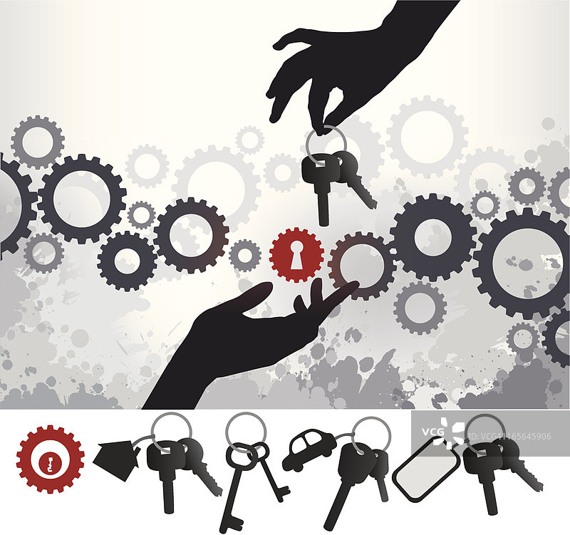 打开解决方案图片素材