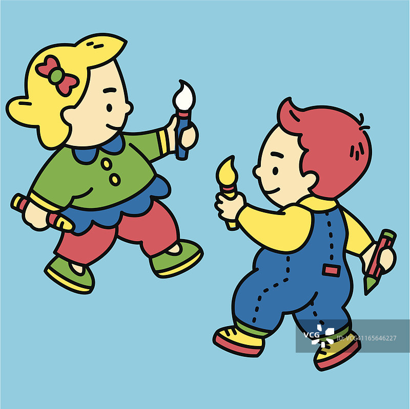 儿童游戏图片素材