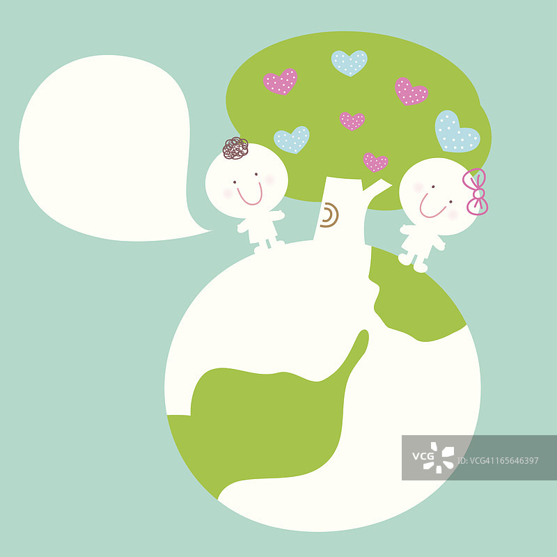 绿色、树木、可持续性、保护、爱、世界地球日图片素材