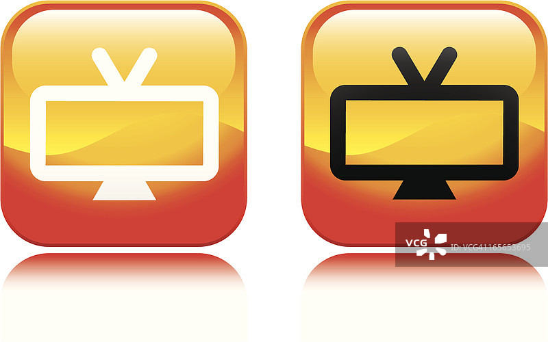 电视机图标图片素材