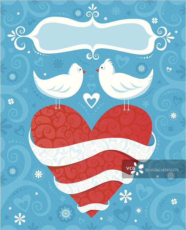 相爱的鸟儿图片素材