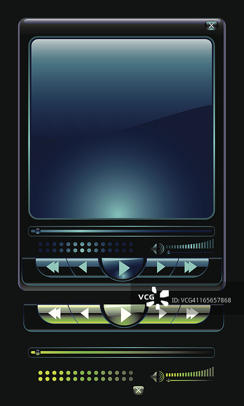 紧凑型媒体播放器图片素材