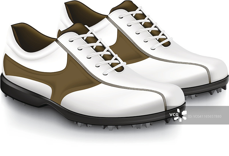 高尔夫球鞋图片素材