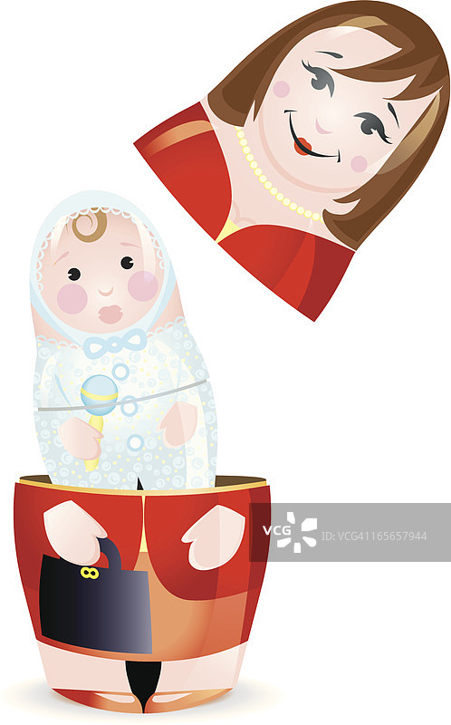 商务女人怀孕概念图片素材