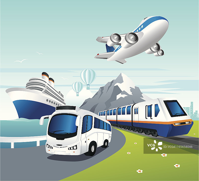 旅游交通运输图片素材