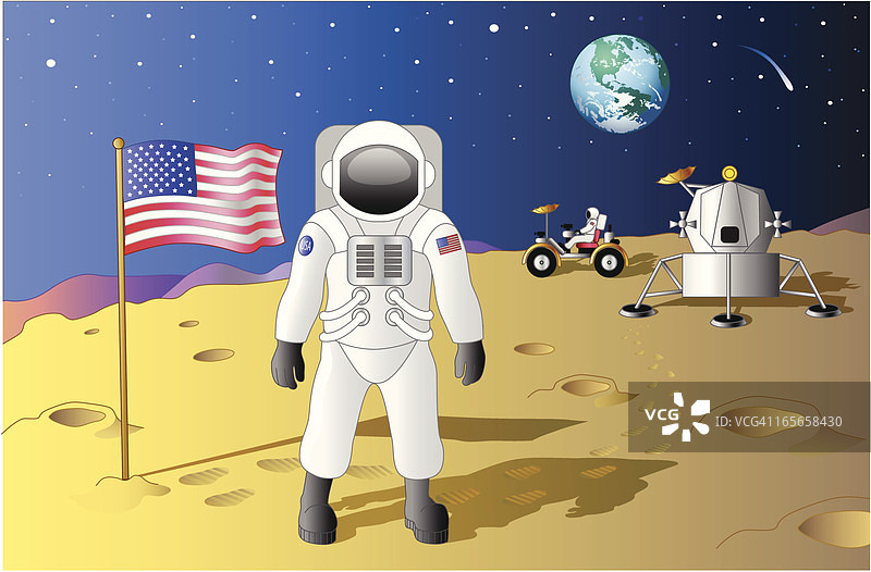 登月图片素材