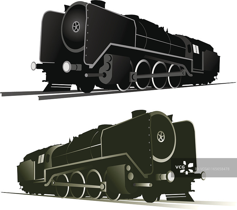 蒸汽机车图片素材