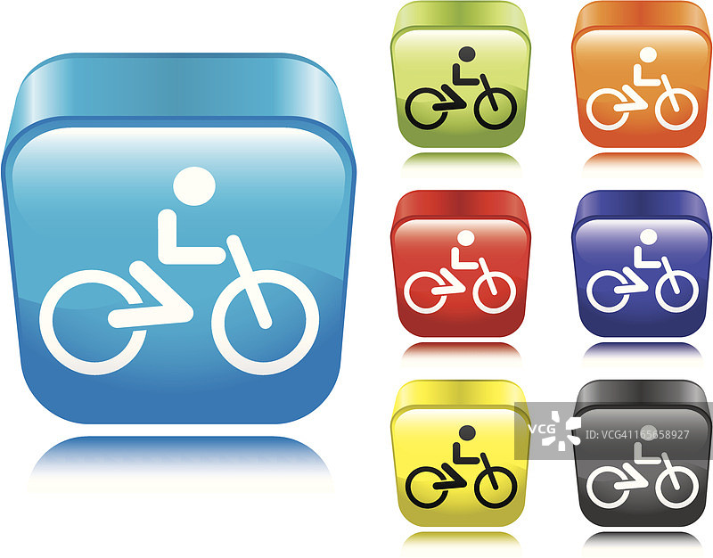 自行车图标图片素材