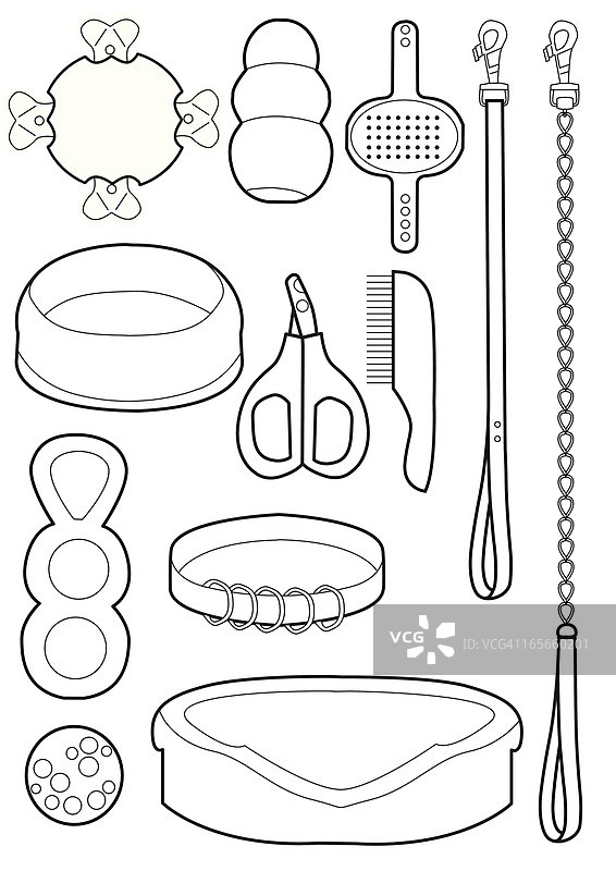 狗狗用品图片素材