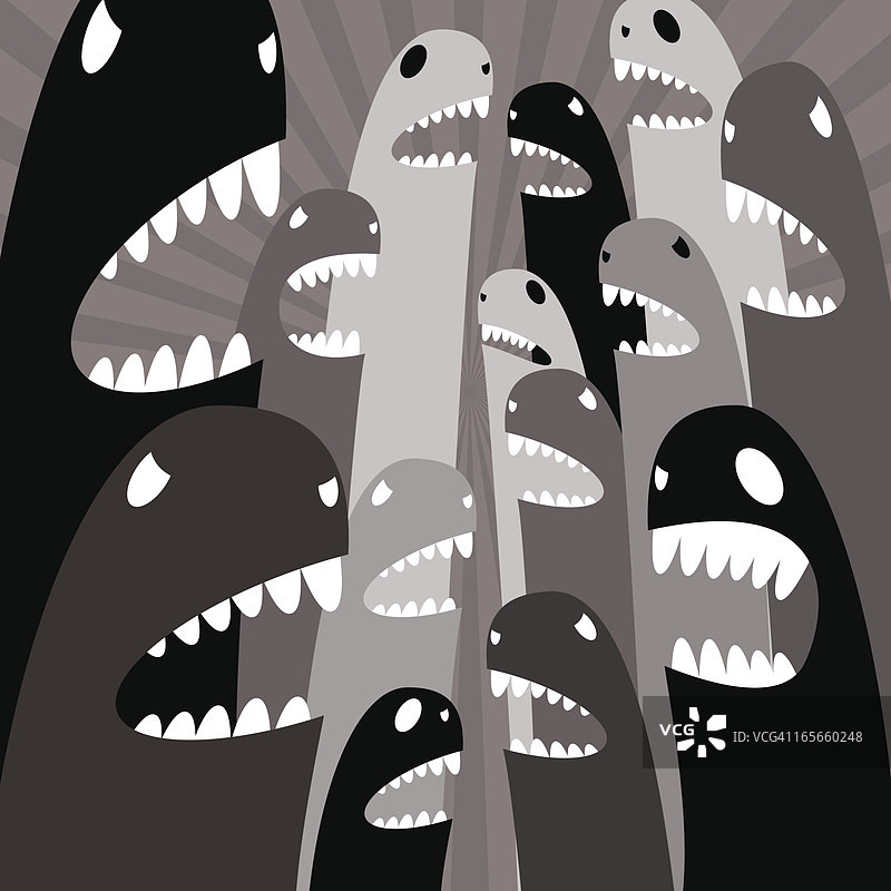 冲突（呼喊）图片素材