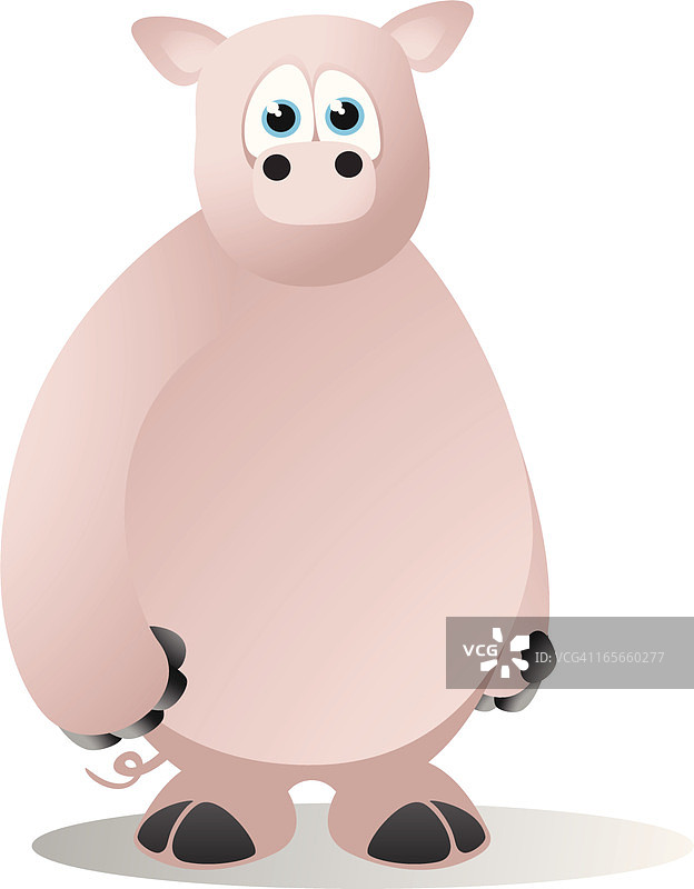 卡通小猪图片素材