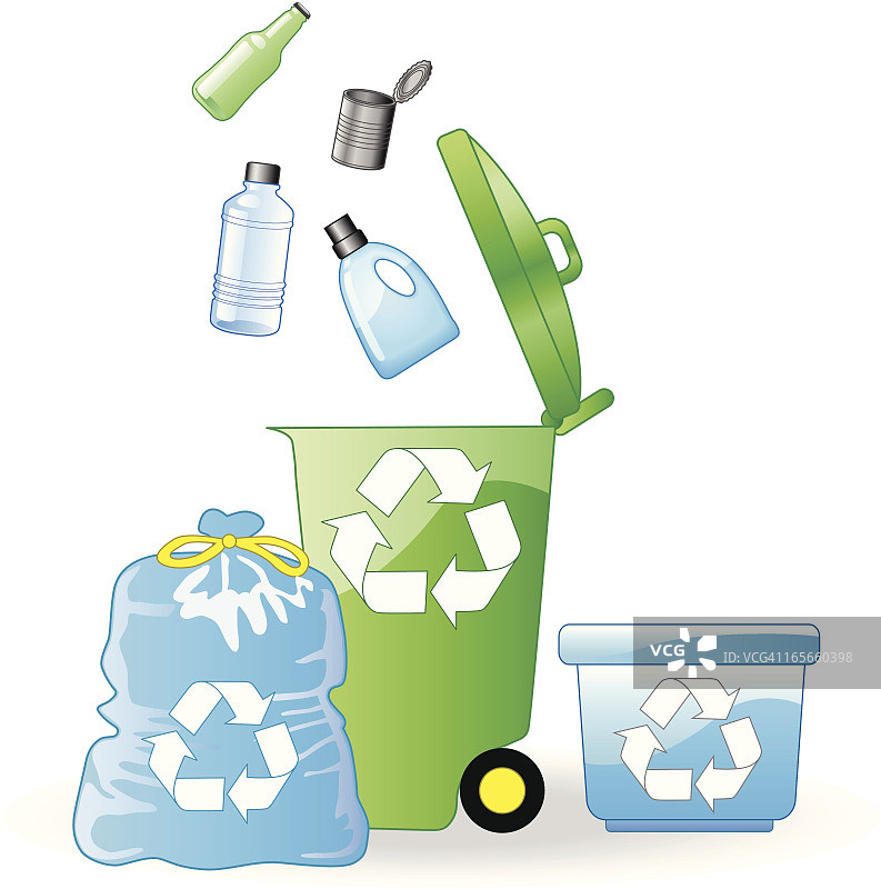 回收垃圾图片素材