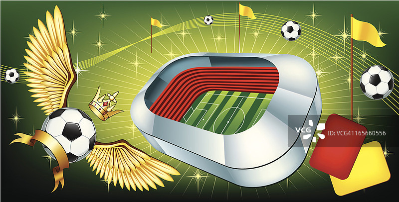 足球场设计图片素材