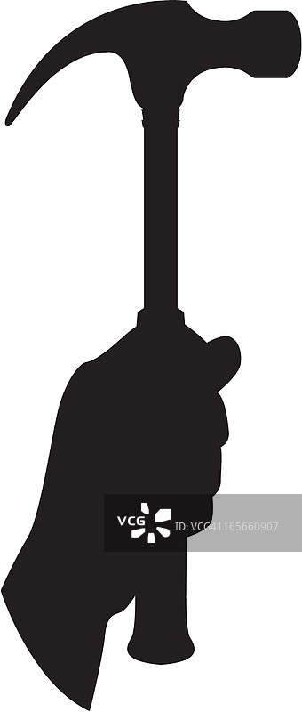 手持羊角锤图片素材