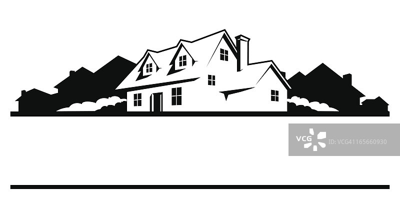 社区房屋图片素材