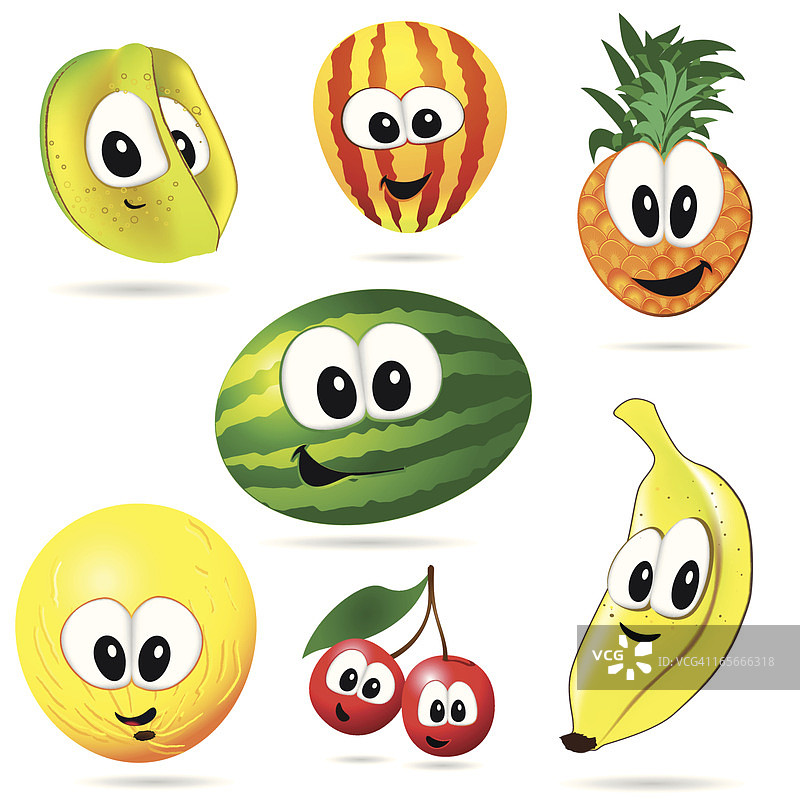 有趣的水果图片素材