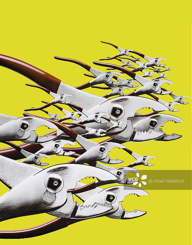 飞行钳子图片素材