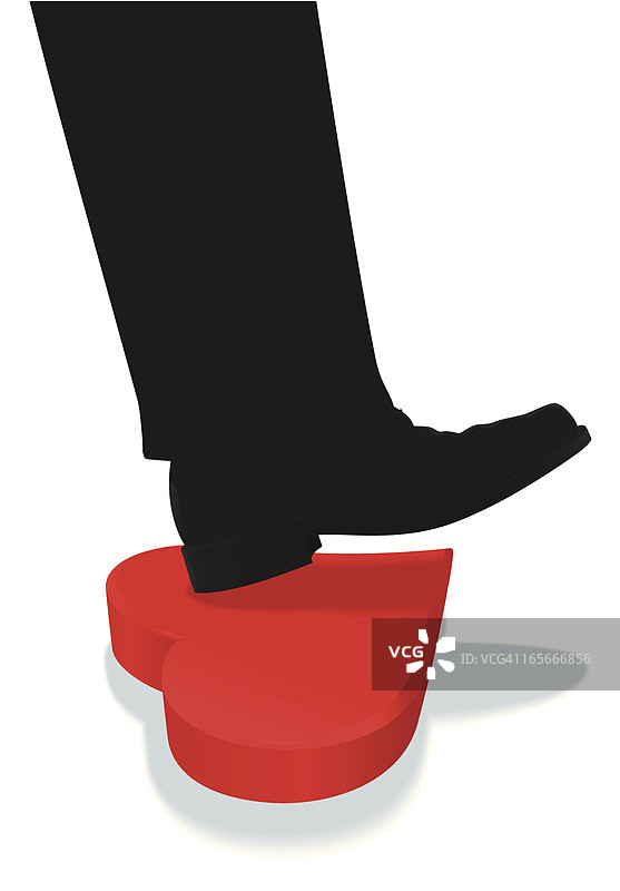 心形印章图片素材