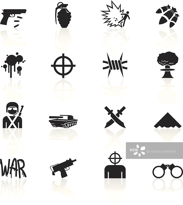 黑色符号 - 战争图片素材