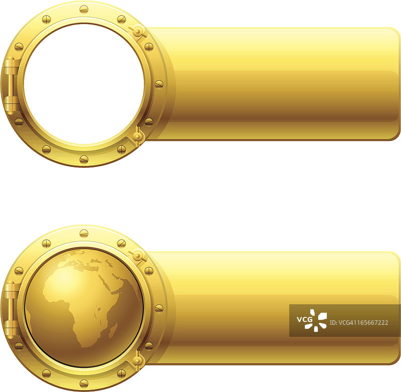 舷窗主题banner设计图片素材