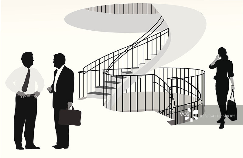 商业螺旋矢量轮廓图片素材