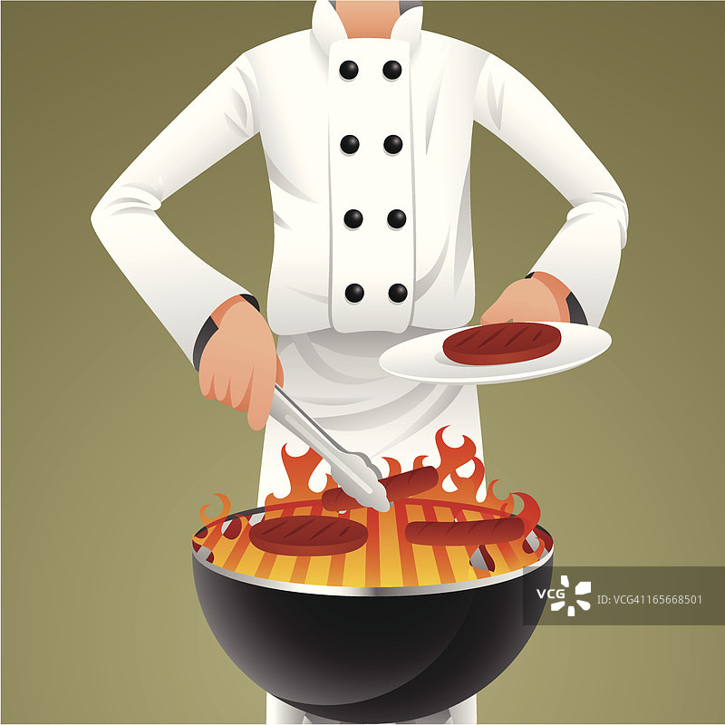 厨师烹饪图片素材