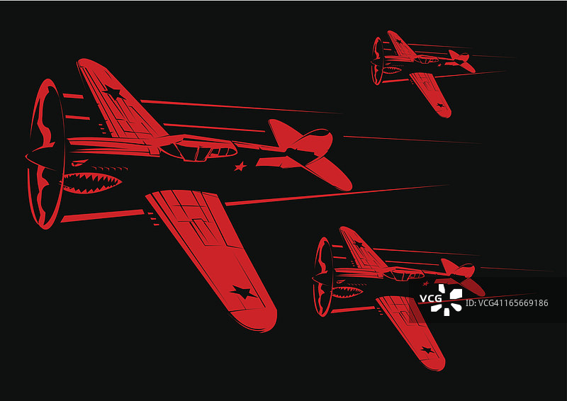 P-40战鹰图片素材