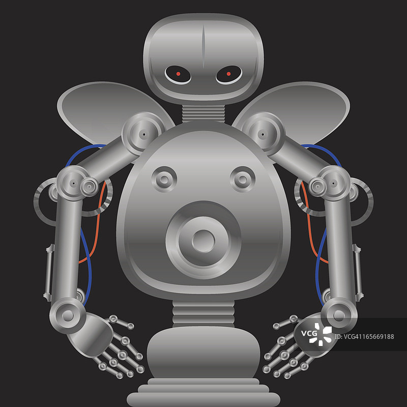 邪恶的机器人图片素材