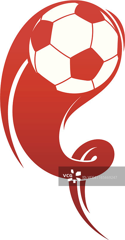 扭曲足球图片素材