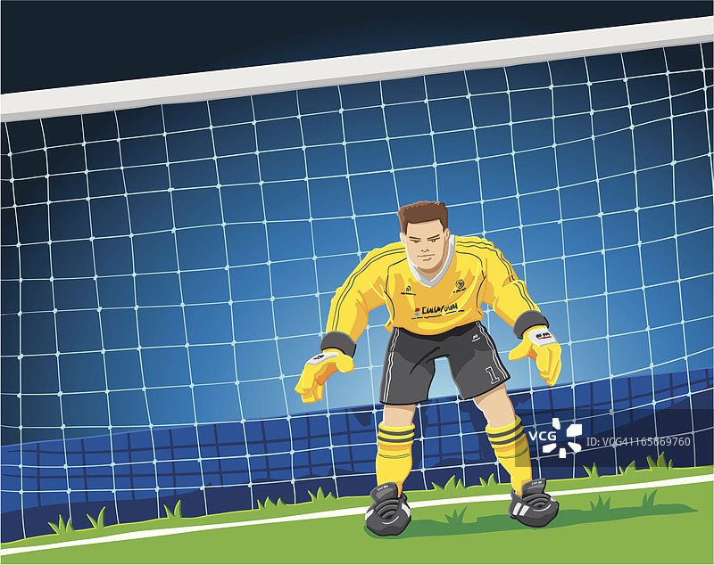 足球守门员图片素材