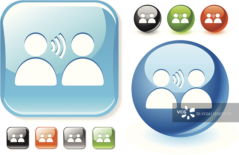 对话图标合集图片素材