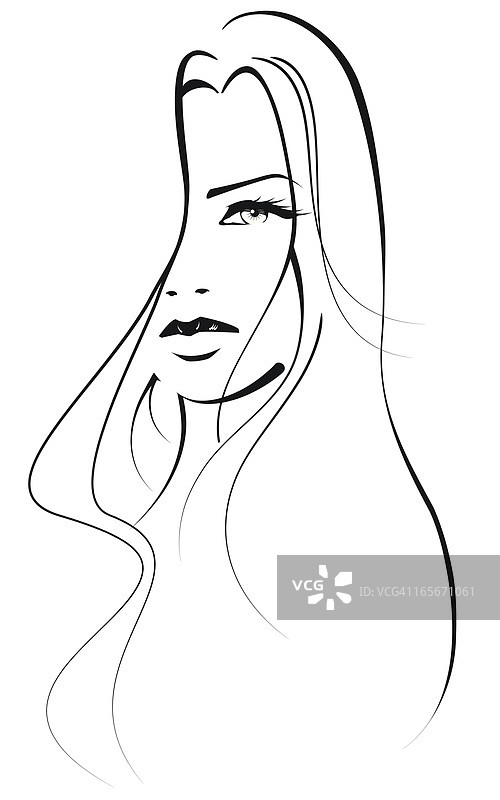 漂亮的女人图片素材