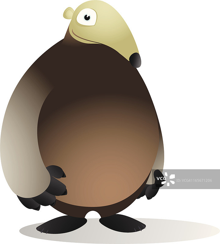 卡通食蚁兽图片素材